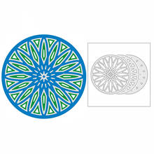 New 2021 Layering Sunflower Circles Metal Cutting Dies for DIY Scrapbooking and Card Making Decorative Embossing Craft No Stamps 2024 - buy cheap