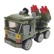Juguetes de la serie de armas militares para niños, 141 Uds., bloques de construcción compatibles 2024 - compra barato