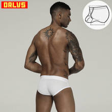 ORLVS Brand Male Underwear Sexy Men Briefs Cotton Breathable Male Panties Cueca Tanga Comfortable Underpants Men Briefs Bikini 2024 - buy cheap