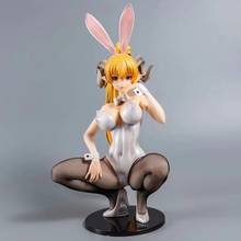 Muñeca de chica Sexy de Anime, Sin FREEing, Lucifer, Bunny Ver. Figura de acción pintada a escala 1/4, modelo coleccionable, juguetes sexys para adultos, regalo 2024 - compra barato