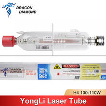 DRAGON DIAMOND-tubo láser Yongli H4, 100W, CO2, 1450mm de longitud, para máquina cortadora de grabado láser CO2 2024 - compra barato