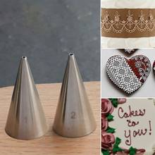 5 Different Styles Stainless Steel Icing Piping Nozzles Set Metal Cream Tips Cake Cream Decorating Pastry Tools 2024 - buy cheap
