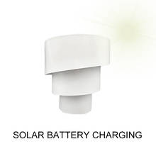 Novo Estilo Ao Ar Livre CONDUZIU a Luz Solar De Parede Europeu Moderno de Metal Porta Do Corredor Luzes Lâmpada Decorativa Para Jardim Movido A Energia Solar