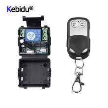 Módulo de receptor e transmissor rf 1ch, portátil, 433mhz, controle remoto, módulo de receptor e transmissor rf dc 12v 10a