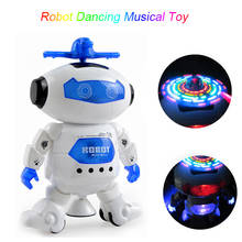 Mini Dancing Robot Toy Musical Toys For Kids Action Figure Toy Robot Intelligent Robotics Christmas Gift For Children Boys 2024 - buy cheap