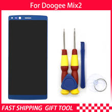 Pantalla LCD táctil Original para DOOGEE MIX 2, piezas de repuesto perfectas, herramientas gratis + adhesivo 3M, nueva 2024 - compra barato