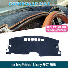 for Jeep Patriot 2007~2016 Anti-Slip Dashboard Mat Cover Inner Sun Shade Dash board Car Accessories 2008 2010 2011 2012 2013 2024 - buy cheap