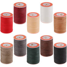 55 Meters 0.8mm Leather Sewing Waxed Wax Thread Hand DIY Stitching Cord Craft 2024 - buy cheap