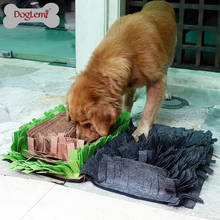 Нюхательный коврик для собак, запах собаки, Тренировочный Коврик, снятие стресса, одеяло для подтягивания, естественное мастерство 2024 - купить недорого