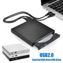 USB 2.0 External Combo DVD/CD RW Drive CD/DVD-ROM CD-RW 24X CD Recorder Player Optical Drive for PC Laptop Windows 2024 - buy cheap