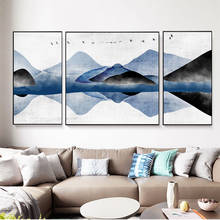 New Chinese Landscape Painting Abstract Style Canvas Painting Art Print Poster Picture Wall Living Room Home Décor 2024 - buy cheap