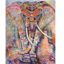 5D Diamond Painting Art Elephant Cross stitch Full Drill Square Embroidery Animal Mosaic Picture of Rhinestones Home Decoration 2024 - buy cheap