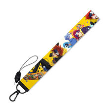 Hot Anime SK∞ SK8 The Infinity Cosplay Ribbon Keychain Reki Langa Cartoon Print Hand Rope Key Chain School Bag Pendant Fans Gift 2024 - buy cheap