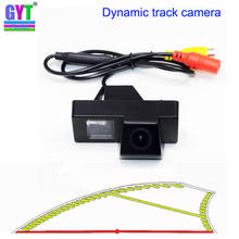 Dynamic Trajectory Tracks car Rear view Backup Parking Camera For Toyota Reiz Mark X MarkX Land Cruiser 100 200 Prado SUV 2024 - buy cheap