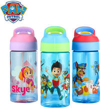 Genuine Paw patrol 450ML  Kids Water Bottle Tritan Children's stainless steel insulated  baby foldable  kettle straw cup gift 2024 - buy cheap