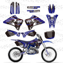Kits de pegatinas para Yamaha YZ125 YZ250 1996 1997 1998 1999 2000 2001 YZ 125 250 2024 - compra barato
