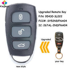 KEYECU Upgraded Remote Control Car Key With 3+1 4 Buttons for Hyundai Azera 2006-2011 Veracruz 2007-2012 Fob P/N: 95430-3L022 2024 - buy cheap