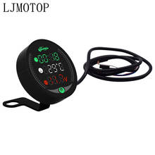 4-in-1 Motorcycle Meter Time/Water Temperature/Voltage/USB Display Table For Moto BREVA 750 1100 GRISO MGX21 GT8V NORGE 1200 2024 - buy cheap