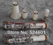 CL-300-clarinete baquelita de 17 teclas, superficie plana, niquelado, plateado, nivel Bb de alto grado, instrumentos musicales 2024 - compra barato