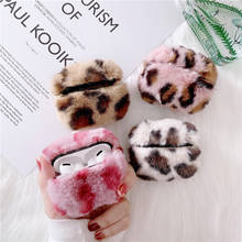 3D Luxury Winter Warm Plush Case for AirPods 1 2 Pure Color Plush Earphone Case For Apple airpods 1 2 Pro Fluffy Protector Box 2024 - buy cheap