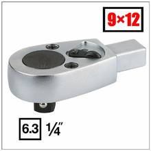 9x12 1/2 "3/8" 1/4 "chave de torque predefinida de abertura cabeça de catraca chave de catraca manga de cabeça auto caminhão reparo ferramenta peça 2024 - compre barato