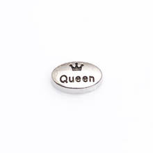 Queen, Floating charms,Fit floating charm lockets, FC0142 2024 - buy cheap