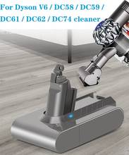 21,6 V 3.0Ah/3000mA Li-Ion Батарея для Dyson V6 DC58 животных DC59 Многоэтажный DC61 DC62 DC74 SV07 SV03 SV09 пылесос Батарея 2024 - купить недорого