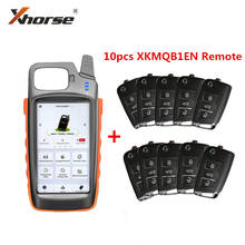 XHORSE VVDI KEY TOOL MAX Remote and Chip Generator With 10pcs XHORSE XKMQB1EN for VW Remote Key MQB Get Free ID48 96bit Function 2024 - buy cheap