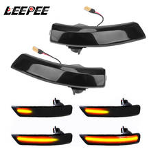 Luz led seta dinâmica para espelho retrovisor, 2 peças, ford focus 2, 3, mk2, mk3, mondeo, mk4 2024 - compre barato