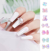 10 Pcs/Set Silicone Jewelry Art Decorations Fashion Bow Nails Accessories for Nail Design 2021 Animal Stickers for Manicure 2024 - buy cheap