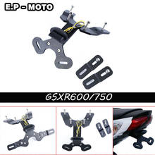 Para Suzuki GSXR600 GSXR750 11-16 soporte de matrícula de motocicleta licencia soporte cola ordenado GSXR 600/750 GSX-R 600/750 2024 - compra barato