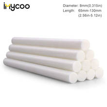 10 Packs 8mm Humidifier Cotton Swab Core Cotton Filter Wicks Humidifier Sticks Cotton Filter Sticks Replace Humidifier Parts 2024 - купить недорого
