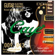 Orphee Caye EW Series Electric Guitar Strings Set Metal Rock Hexagonal Carbon Steel Guitar String 6 Pcs Sets Guitar Accessories 2024 - buy cheap