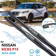 Car Wiper Blade for Nissan Kicks 2016 2017 2018 2019 2020 P15 Front Window Windscreen Windshield Wipers Blades Car Accessories 2024 - buy cheap