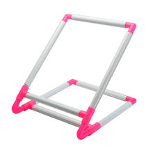 1Pc Embroidery Frame Practical Universal Clip Plastic Cross Stitch Hoop Stand Holder Support Rack DIY Craft Handheld Tool 2024 - buy cheap