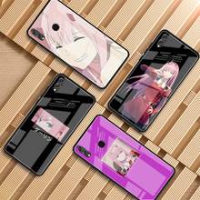 Zero Two Darling in the FranXX-funda de teléfono de vidrio templado para Huawei P20, P30, P40 Lite PRO, Mate 20, 30 Lite Pro 2024 - compra barato