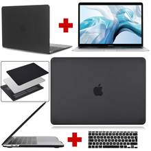 Laptop Case for Apple Macbook Air 13/11/MacBook Pro 13/16/15 Inch Hard Shell Protector Case+Screen Protector +Keyboard Cover 2024 - buy cheap