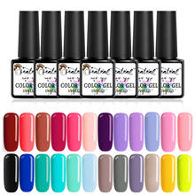 35 Colors UV Gel Polish Set  Vernis Semi Permanent UV Primer Top Coat  Poly Gel Varnish Nail Art Manicure Gel Lak Polishes Nails 2024 - buy cheap