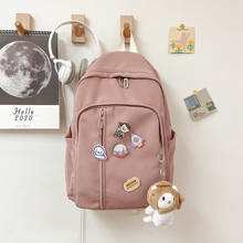 Mochila transparente feminina, bolsa para laptop, anime, escolar, mini mochila, livro, fofa 2024 - compre barato