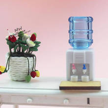 Mini dispensador de água em miniatura 1/12, acessórios para casa, brinquedos de modelo 2024 - compre barato
