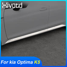 Hivotd para Kia Optima K5 dl3 2020 2021 accesorios para el coche accesorios cuerpo lado Puerta de Auto puerta decoración tapicería Exterior molduras 2024 - compra barato