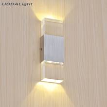 Luminária de parede led da moda com luz de led, para o quarto, interior simples, de corredor, escadas, banheiro 2024 - compre barato