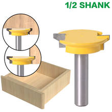 12.7mm 1/2" Shank Reversible Drawer Front Joint Wood Router Bit Carbide Drawer Lock Bit Cutter For Wood Mortise Milling Cutter 2024 - buy cheap