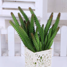 Planta suculenta tropical de aloe Artificial grande, cactus verde, mesa de tienda para el hogar, plantas decorativas de piña 2024 - compra barato