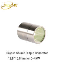 JHCHMX-fuente de láser de fibra Raycus, conector de salida de Grupo de lentes protectora de 12,8x15,8mm para fuente de alimentación de fibra de 0-6KW 2024 - compra barato