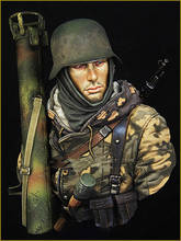 1/10 Scale Resin Bust  Soldier with Pz 2024 - buy cheap