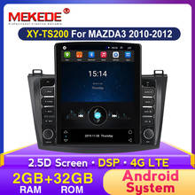 MEKEDE-Radio Multimedia con GPS para coche, Radio con reproductor, Android, 4G, LTE, HD, 1024x768, 2.5D, pantalla Tesla de 9,7 pulgadas, Navi, para Mazda 3, 2004-2013, Maxx Axela 2024 - compra barato