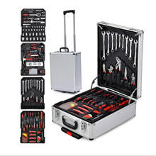 186 car aluminum alloy box tool set manual tool set screwdriver wrench set wrench home repair kit 2024 - buy cheap