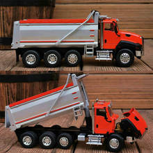 fine  1:50  CT660  Dump truck engineering vehicle  Mud truck model  Display model of alloy products 2024 - buy cheap