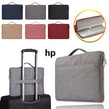 Bolsa para notebook, bolsa à prova d'água para laptop hp chromebook 11 14/elite x2/elitebook 2170p/820/830/840 2024 - compre barato